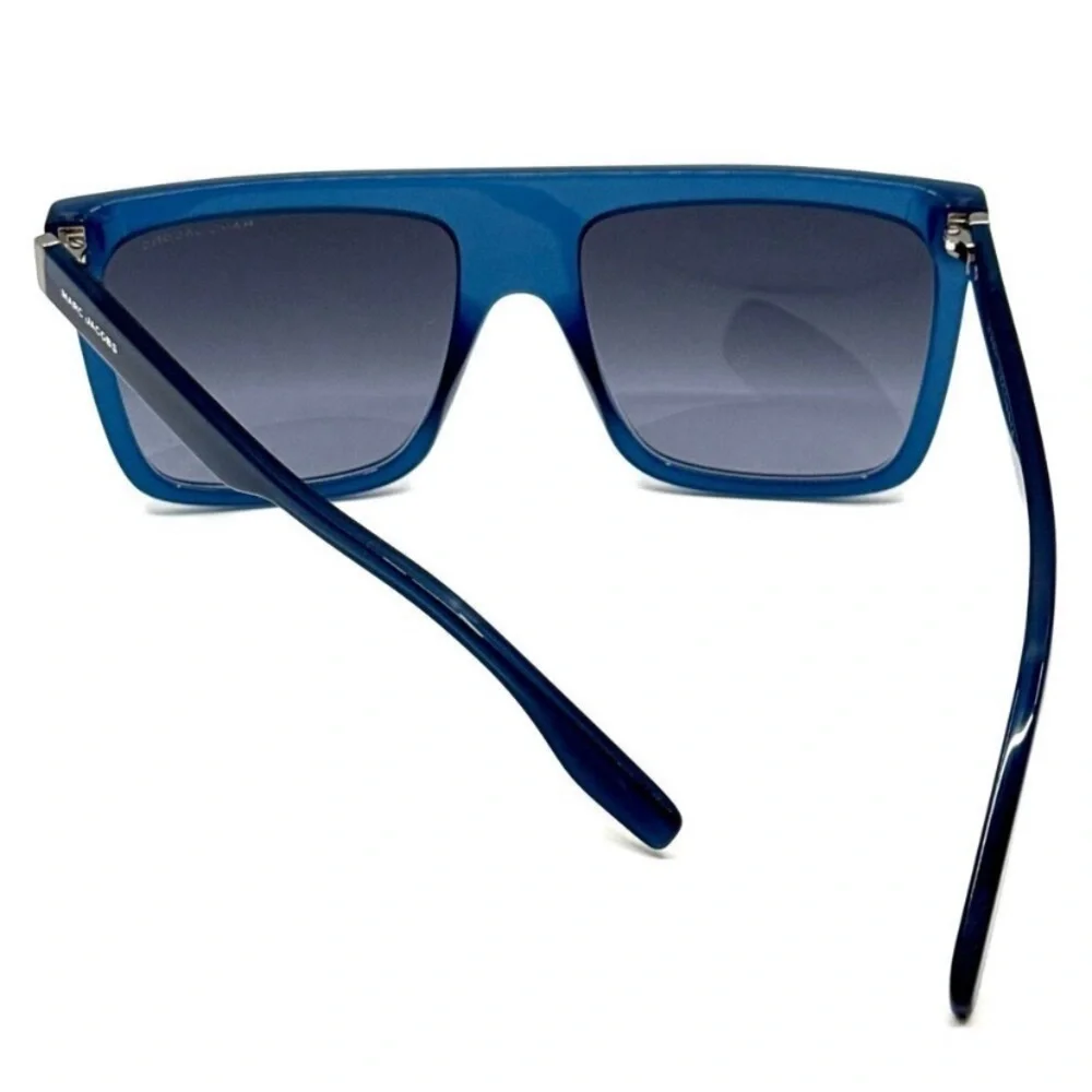 Marc Jacobs Sunglasses Full Rim Blue Rectangular Frame